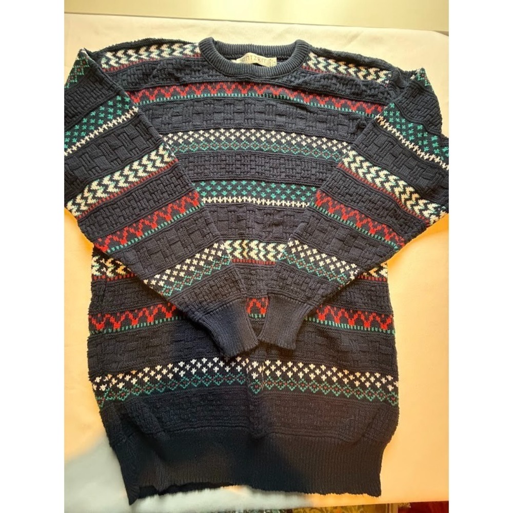 VTG Men's - Cotton Classic Preppy Jantzen Sweater - Size LT